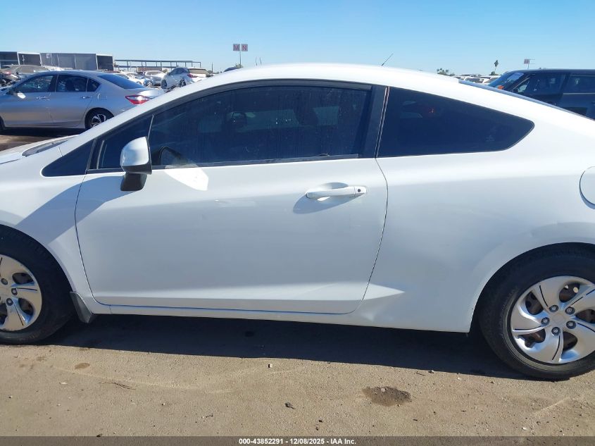 2013 Honda Civic Lx VIN: 2HGFG3B54DH516431 Lot: 43852291