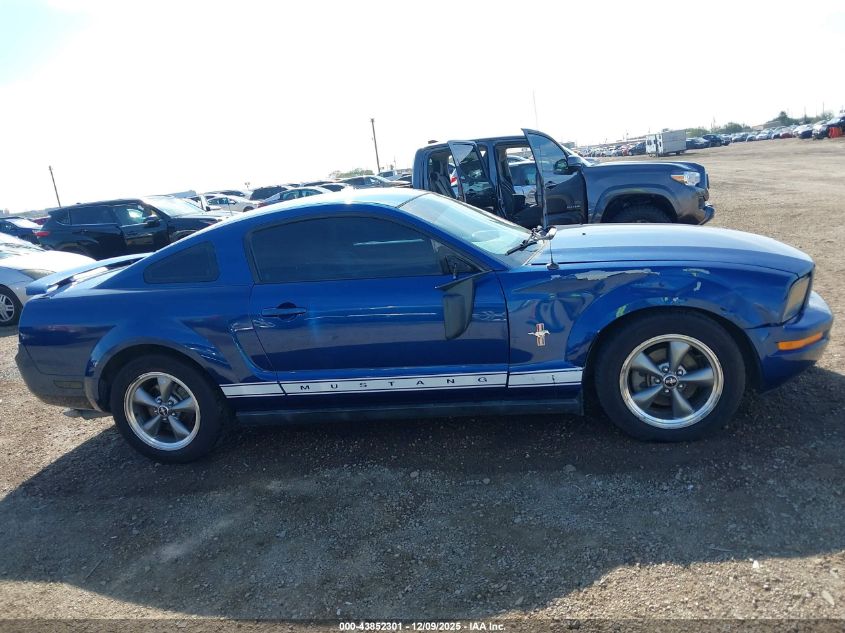 2006 Ford Mustang V6 VIN: 1ZVHT80N865191678 Lot: 43852301