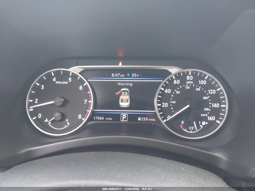VIN 3N1AB8CV0SY308365 2025 NISSAN SENTRA SV