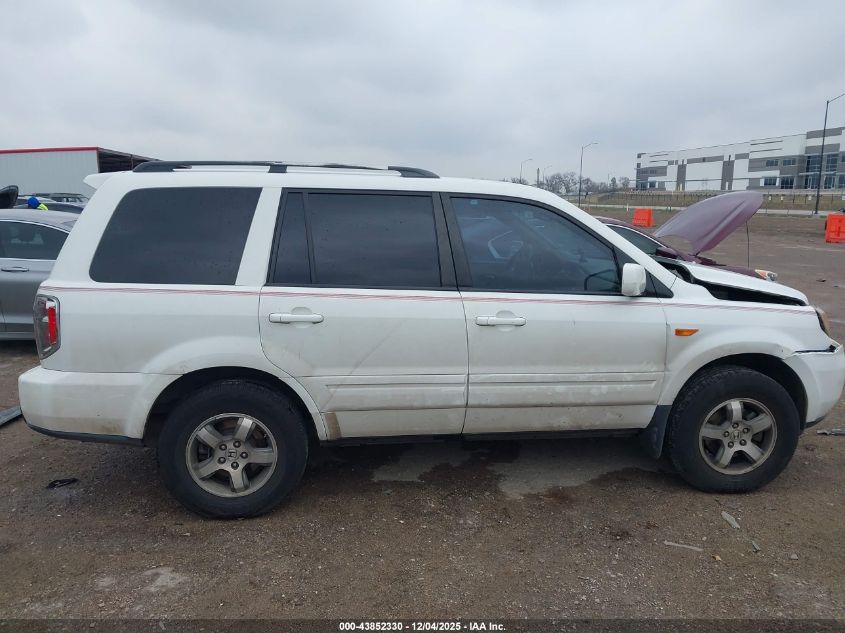 2006 Honda Pilot Ex VIN: 5FNYF28476B042292 Lot: 43852330