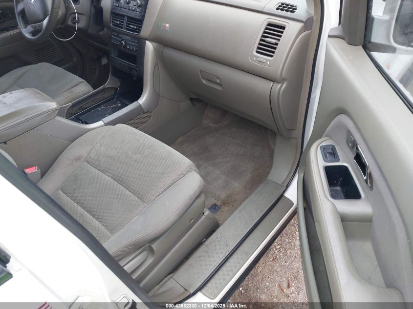 2006 Honda Pilot Ex VIN: 5FNYF28476B042292 Lot: 43852330