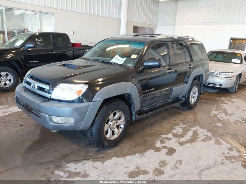 2003 Toyota 4Runner Sr5 Sport V8 VIN: JTEBT14R830018583 Lot: 43852352