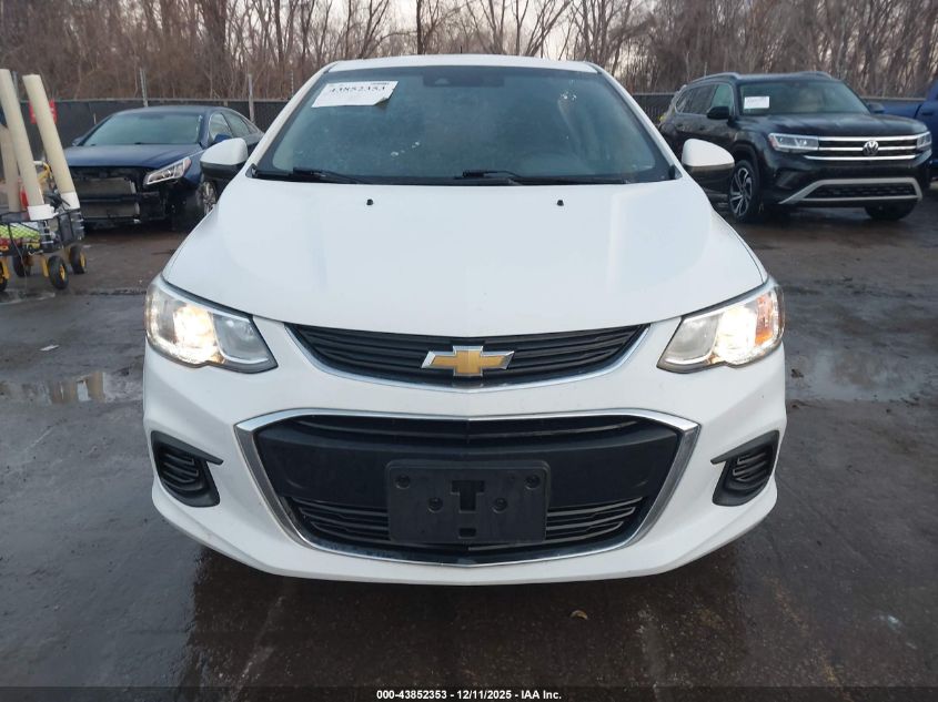2019 Chevrolet Sonic Lt Auto VIN: 1G1JG6SB3K4137570 Lot: 43852353