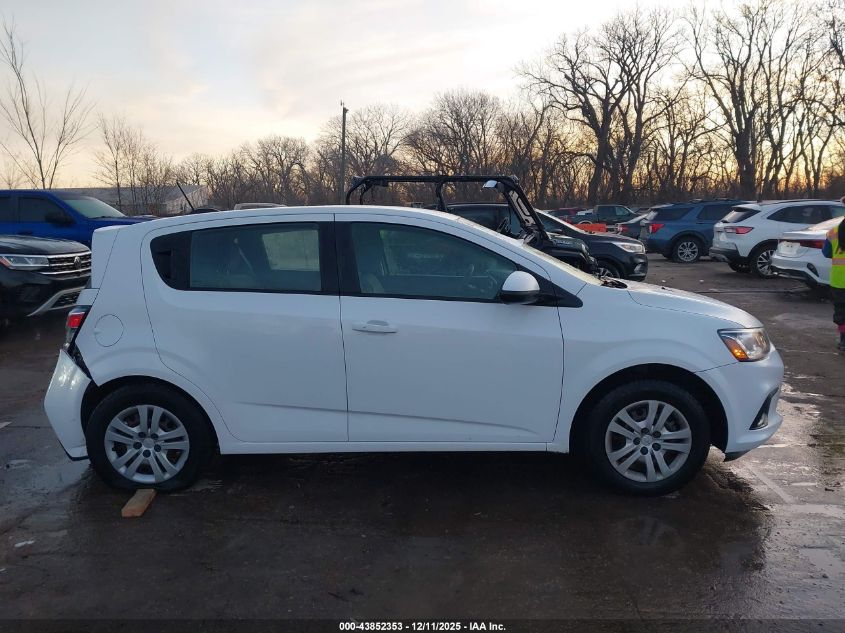 2019 Chevrolet Sonic Lt Auto VIN: 1G1JG6SB3K4137570 Lot: 43852353