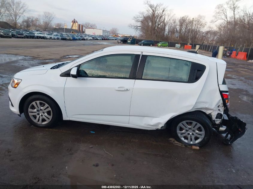 2019 Chevrolet Sonic Lt Auto VIN: 1G1JG6SB3K4137570 Lot: 43852353