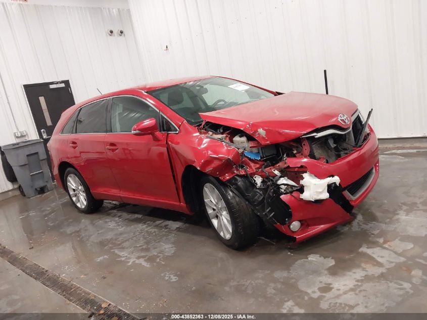 2013 Toyota Venza Le VIN: 4T3BA3BB4DU043232 Lot: 43852363