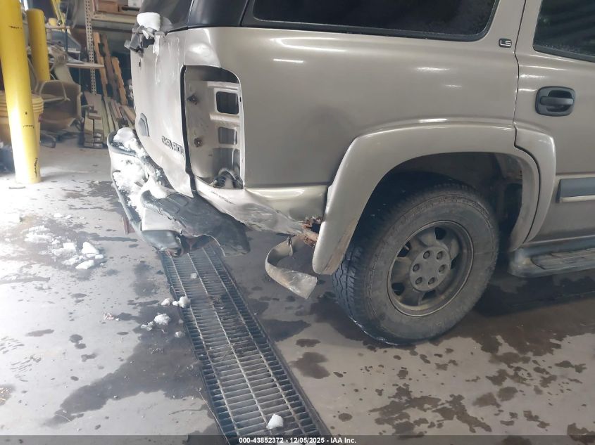 2002 Chevrolet Tahoe Ls VIN: 1GNEK13Z22J235892 Lot: 43852372