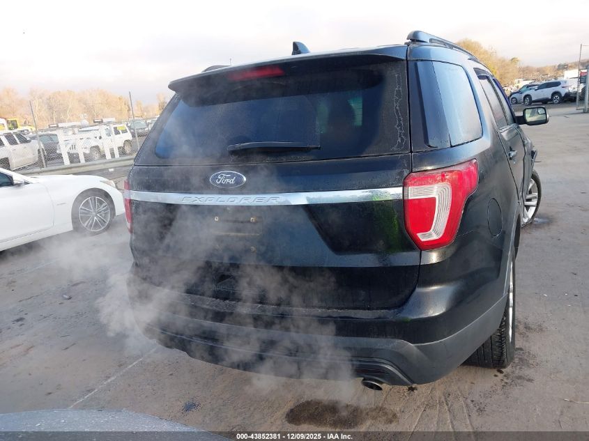2017 Ford Explorer VIN: 1FM5K7B83HGB79628 Lot: 43852381