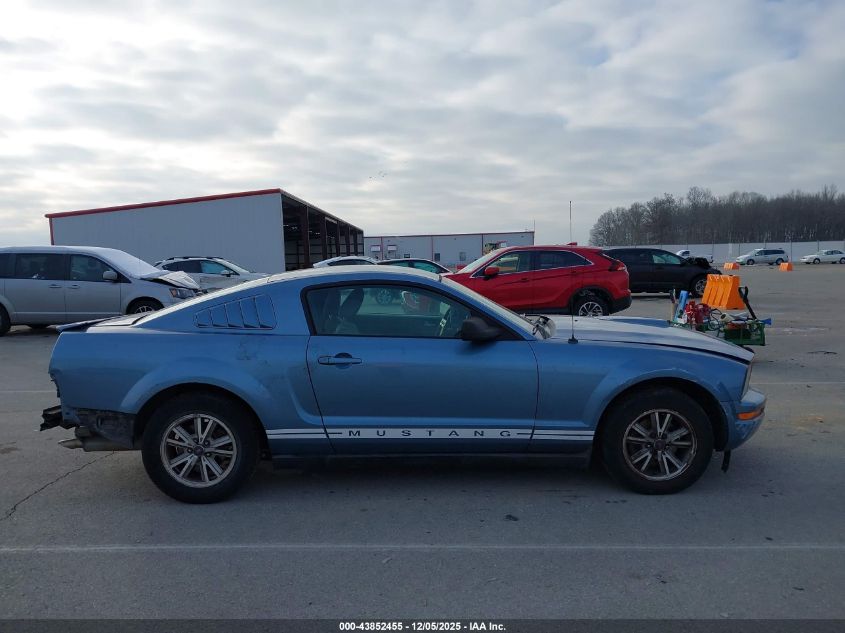2005 Ford Mustang V6 Deluxe/V6 Premium VIN: 1ZVFT80N155103849 Lot: 43852455