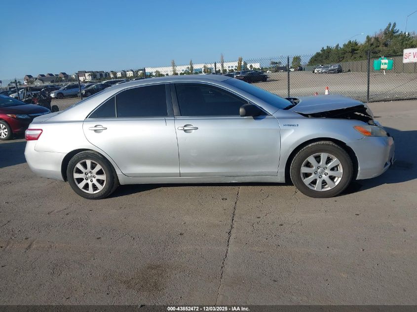 2007 Toyota Camry Hybrid VIN: JTNBB46K073024922 Lot: 43852472