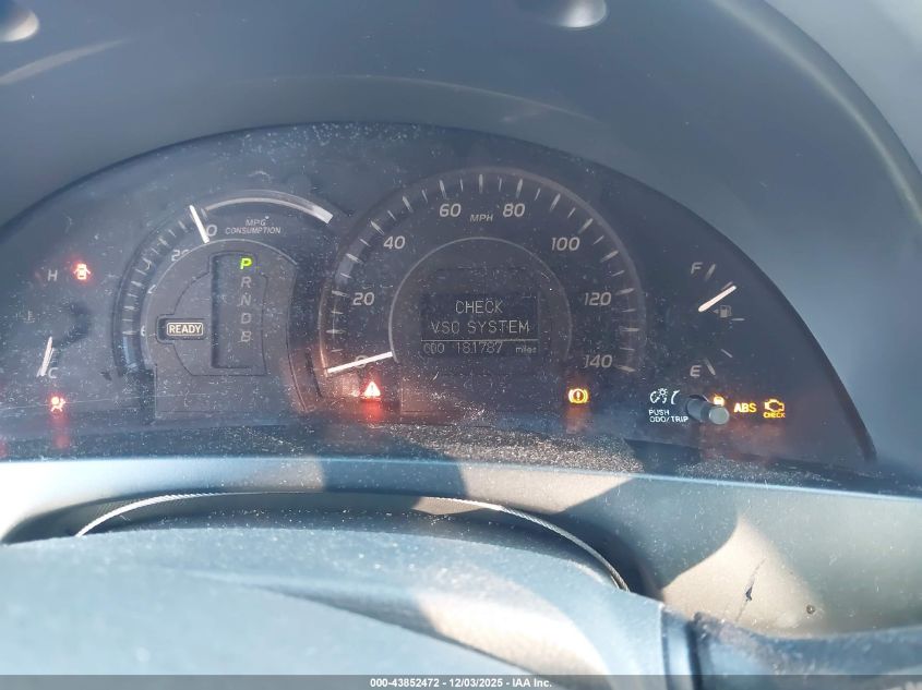 2007 Toyota Camry Hybrid VIN: JTNBB46K073024922 Lot: 43852472