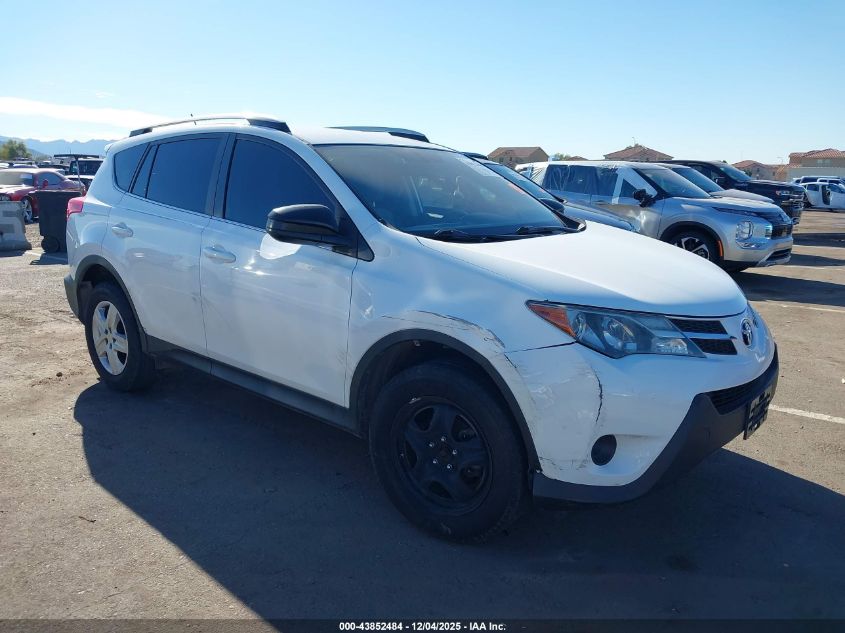 2014 Toyota Rav4 Le VIN: 2T3BFREV1EW222372 Lot: 43852484
