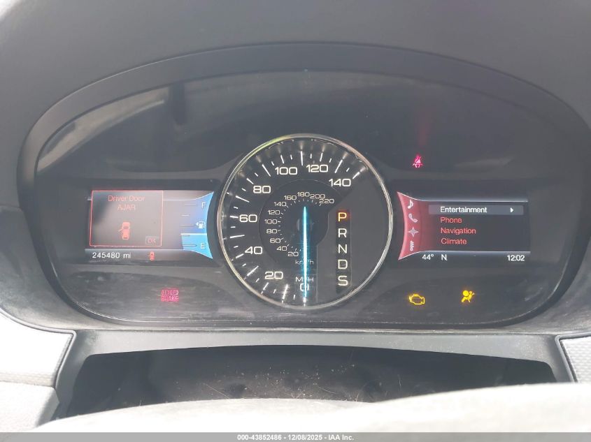 2013 Ford Edge Sel VIN: 2FMDK3JCXDBE26333 Lot: 43852486