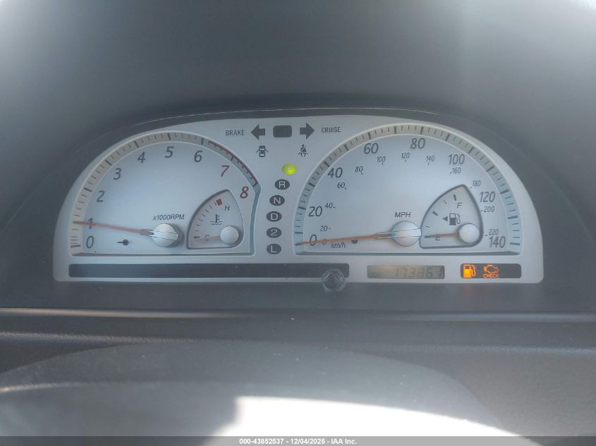 2003 Toyota Camry Se VIN: JTDBE32K430233443 Lot: 43852537