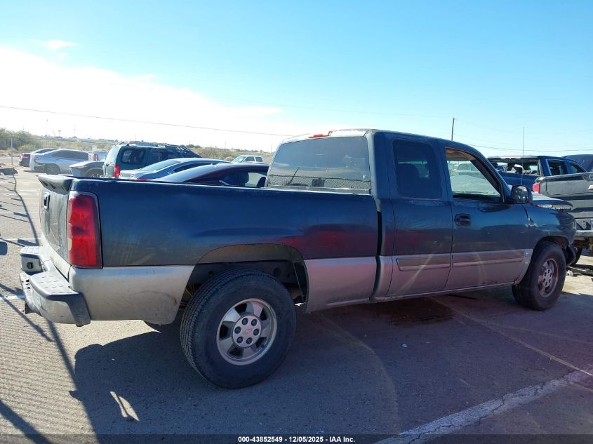 2003 Chevrolet Silverado 1500 Ls VIN: 2GCEC19T731231261 Lot: 43852549