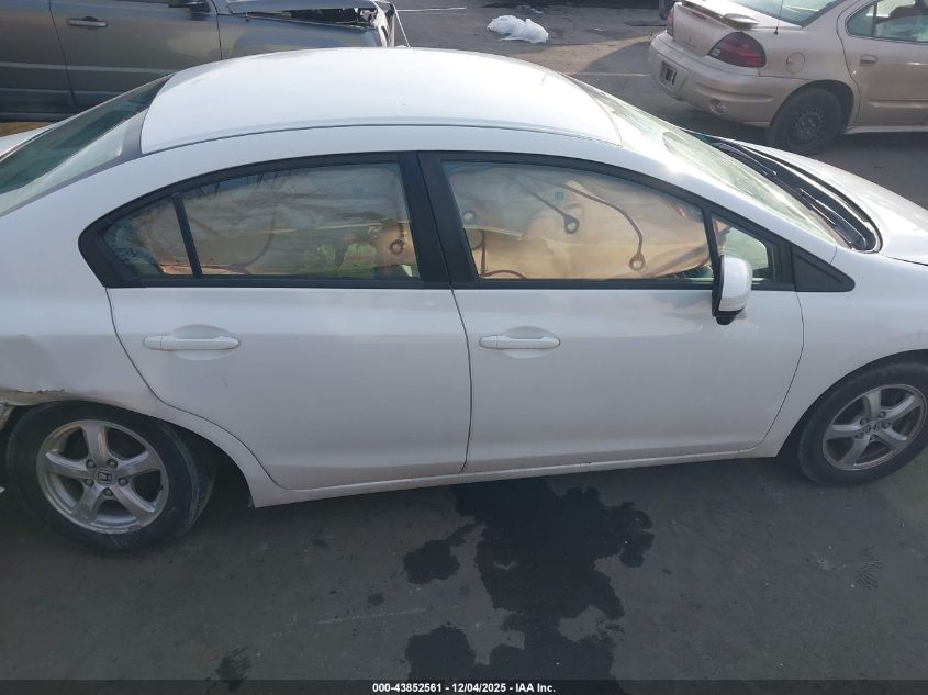 2014 Honda Civic Natural Gas VIN: 19XFB5F58EE000749 Lot: 43852561