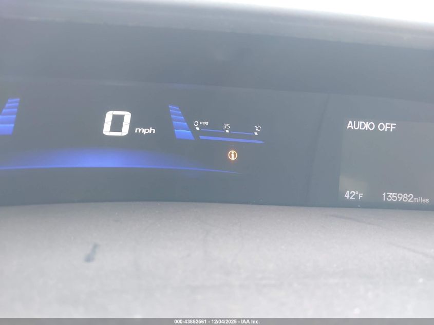 2014 Honda Civic Natural Gas VIN: 19XFB5F58EE000749 Lot: 43852561