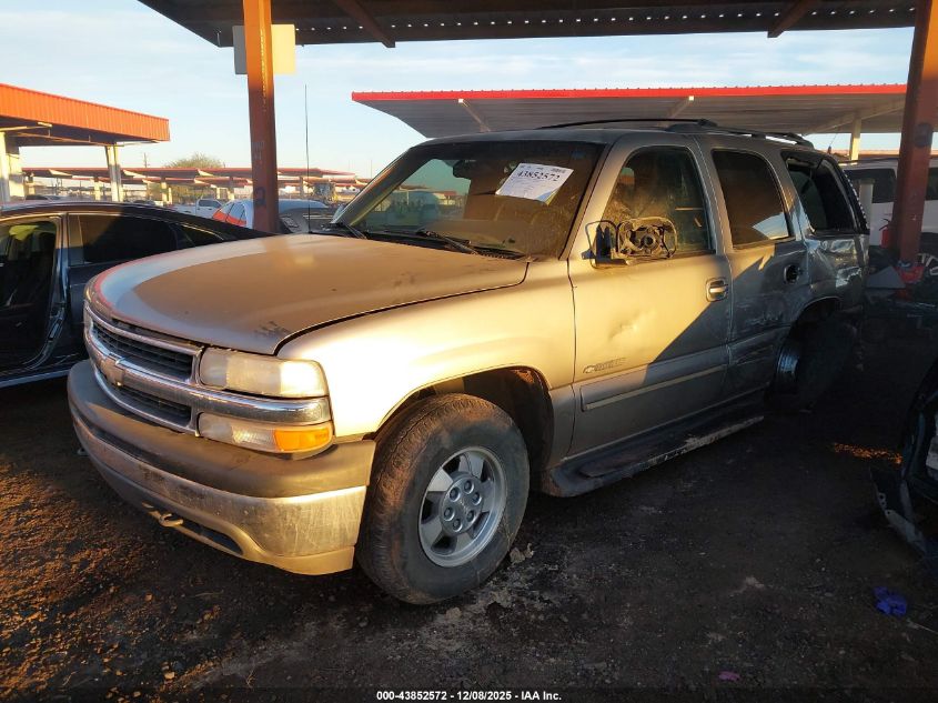2001 Chevrolet Tahoe Lt VIN: 1GNEK13T41R115426 Lot: 43852572