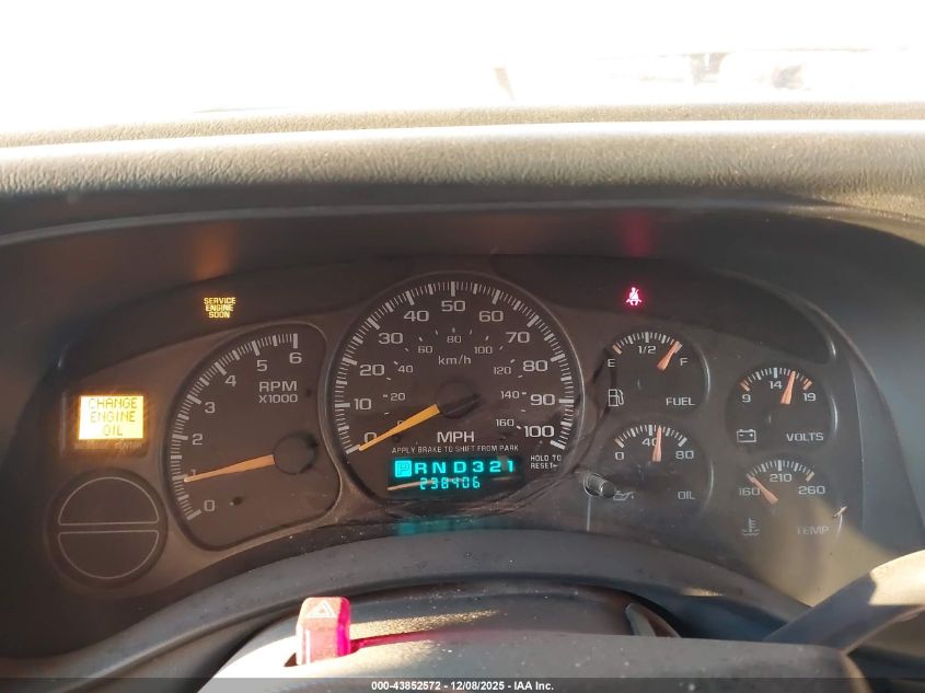 2001 Chevrolet Tahoe Lt VIN: 1GNEK13T41R115426 Lot: 43852572