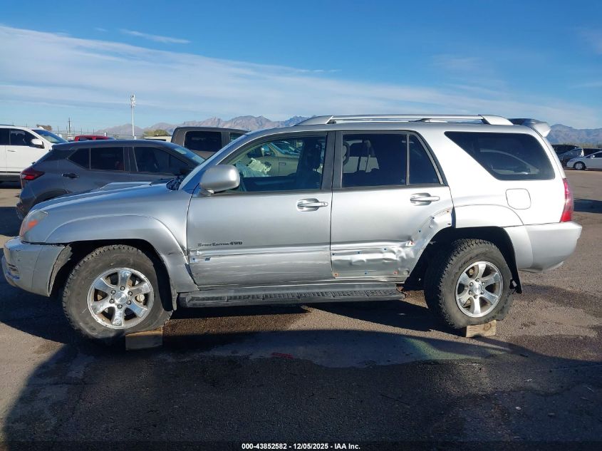 2005 Toyota 4Runner Sr5 Sport V6 VIN: JTEBU14R550062041 Lot: 43852582