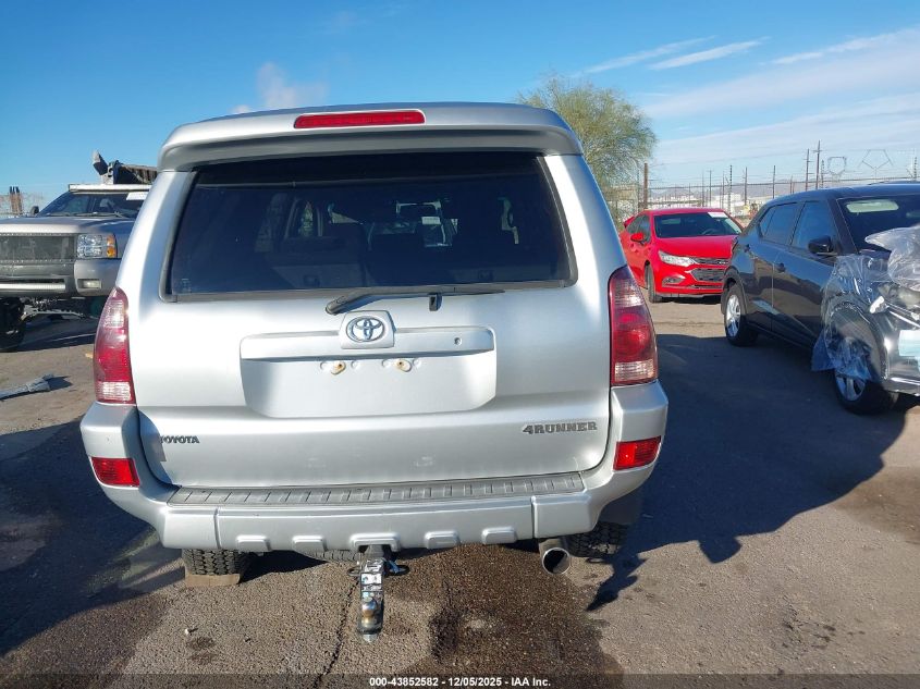 2005 Toyota 4Runner Sr5 Sport V6 VIN: JTEBU14R550062041 Lot: 43852582