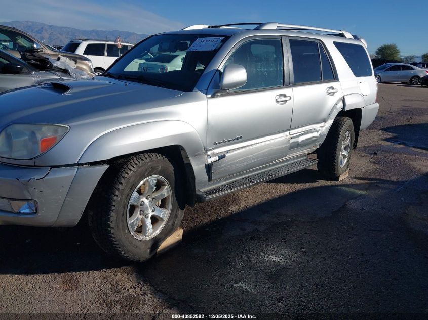 2005 Toyota 4Runner Sr5 Sport V6 VIN: JTEBU14R550062041 Lot: 43852582