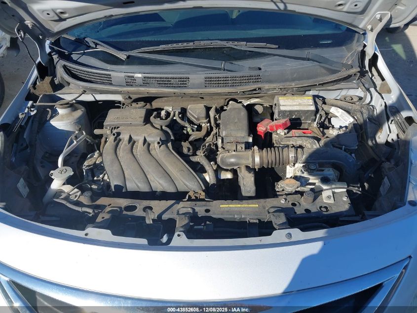 2017 Nissan Versa 1.6 S+ VIN: 3N1CN7AP9HL852884 Lot: 43852608