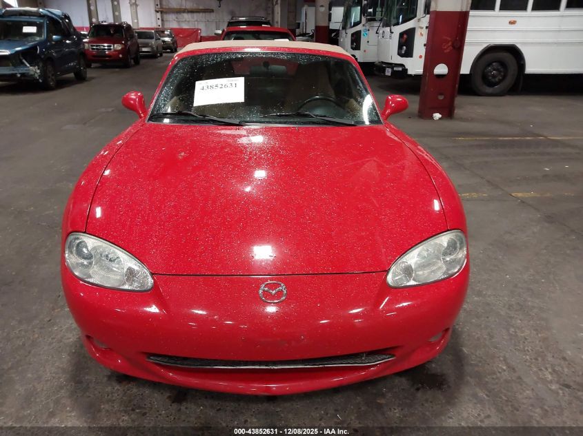 2001 Mazda Mx-5 Miata Ls/Special Edition VIN: JM1NB353710205966 Lot: 43852631