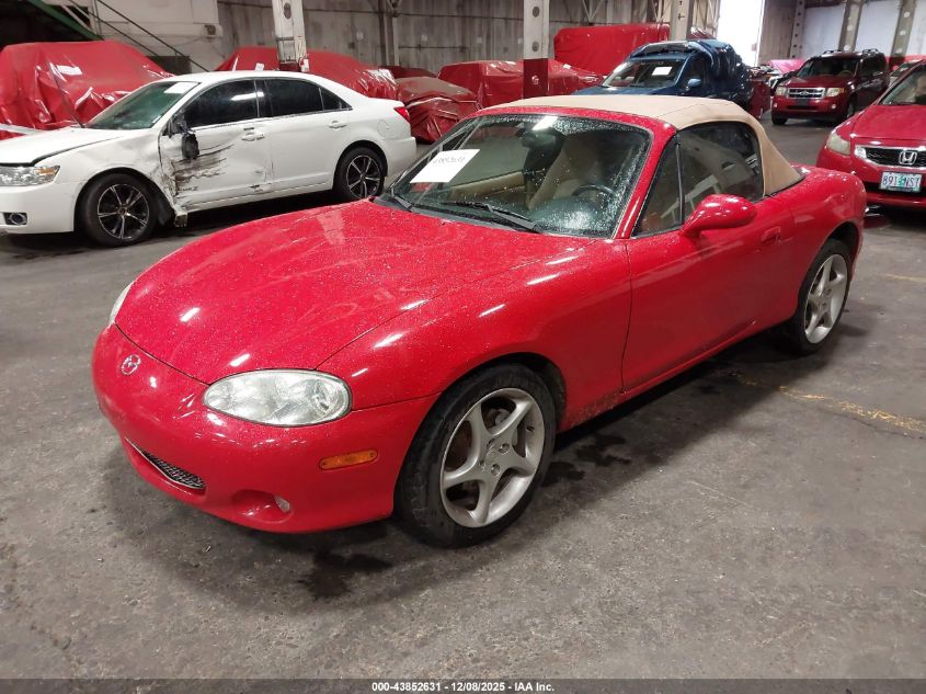 2001 Mazda Mx-5 Miata Ls/Special Edition VIN: JM1NB353710205966 Lot: 43852631