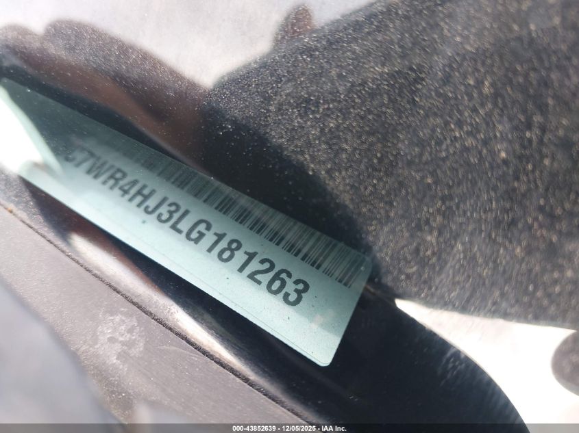 2020 Ram 2500 Tradesman 4X2 8' Box VIN: 3C7WR4HJ3LG181263 Lot: 43852639