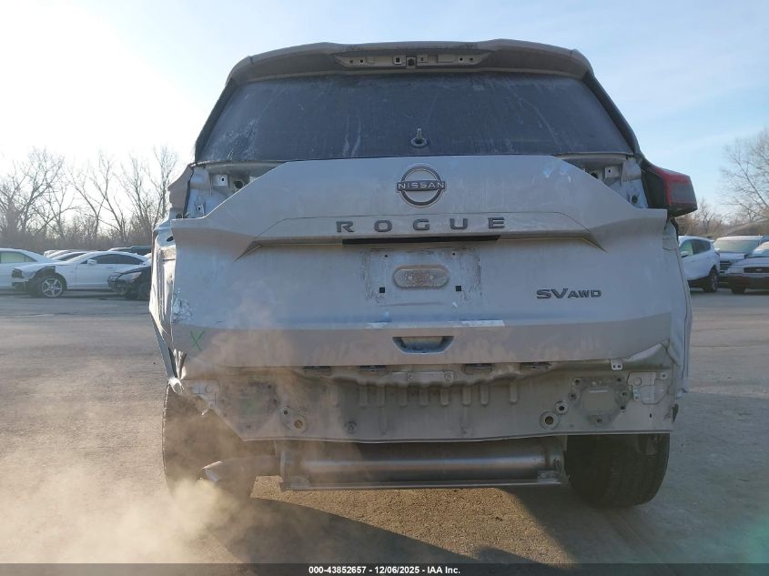 2024 Nissan Rogue Sv Intelligent Awd VIN: 5N1BT3BB3RC698854 Lot: 43852657