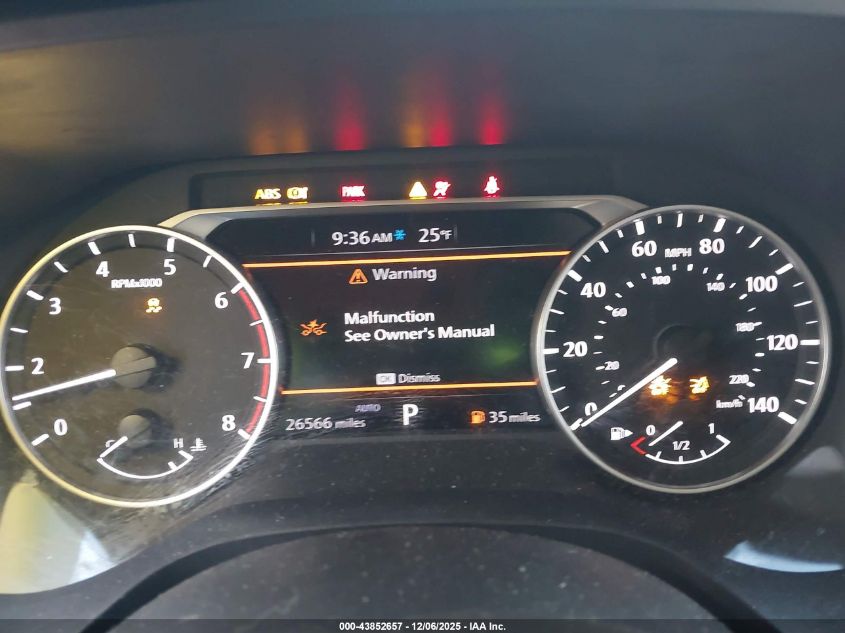 2024 Nissan Rogue Sv Intelligent Awd VIN: 5N1BT3BB3RC698854 Lot: 43852657