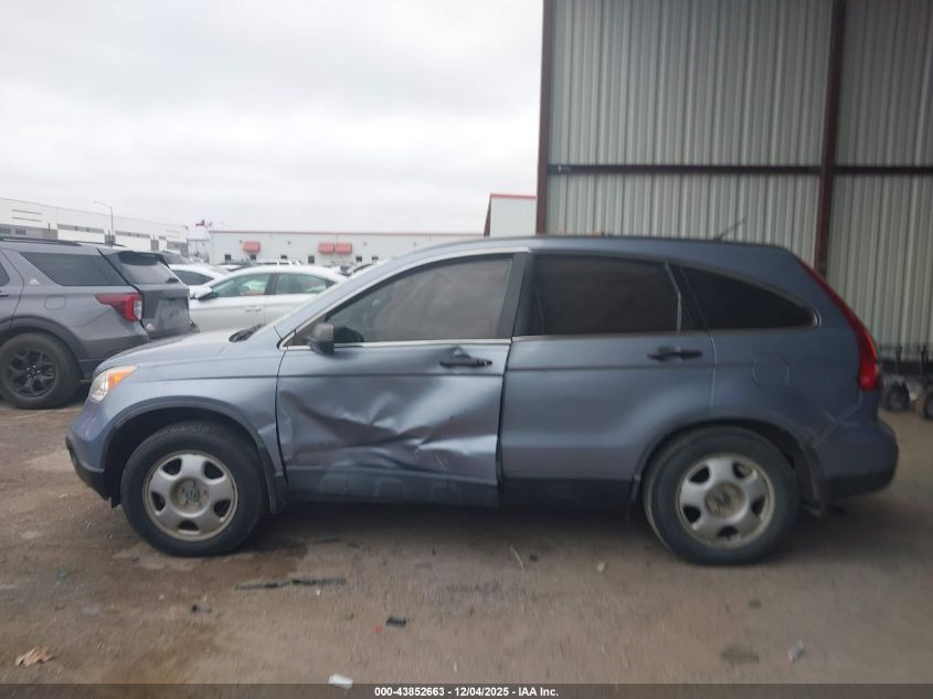 2007 Honda Cr-V Lx VIN: JHLRE38387C012174 Lot: 43852663