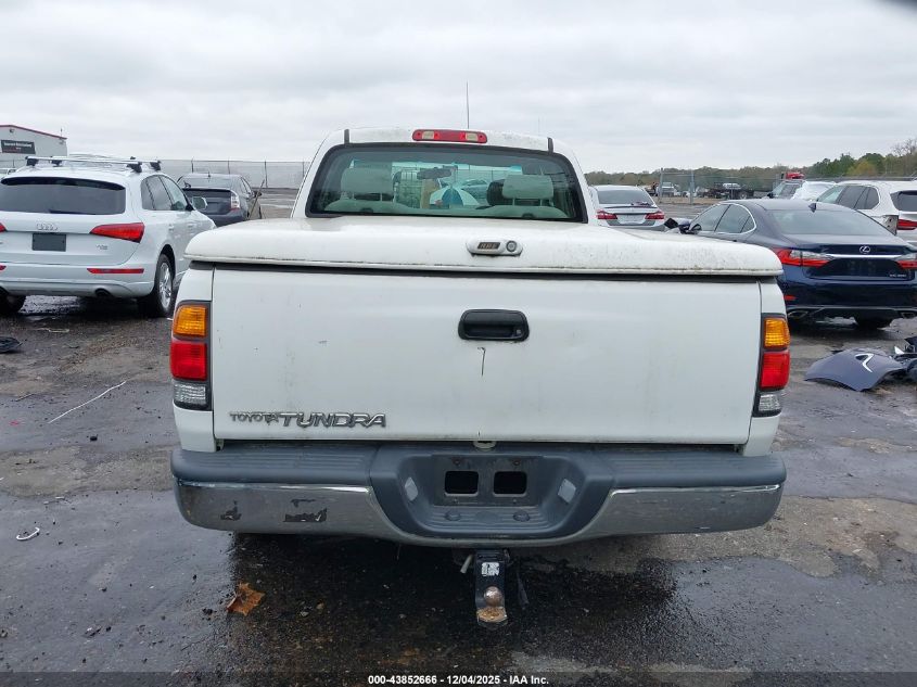 2003 Toyota Tundra Sr5 VIN: 5TBRN341X3S404995 Lot: 43852666