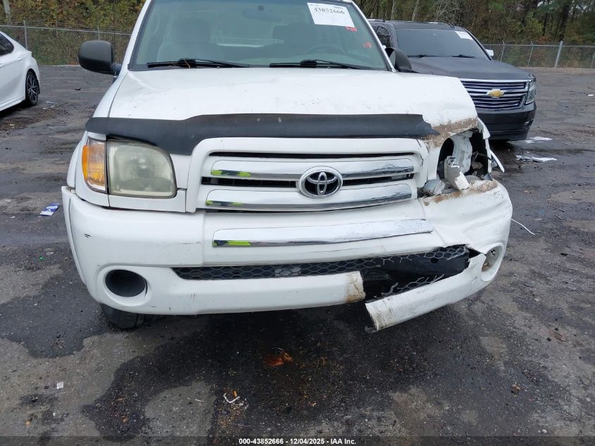 2003 Toyota Tundra Sr5 VIN: 5TBRN341X3S404995 Lot: 43852666