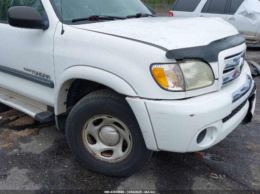 2003 Toyota Tundra Sr5 VIN: 5TBRN341X3S404995 Lot: 43852666