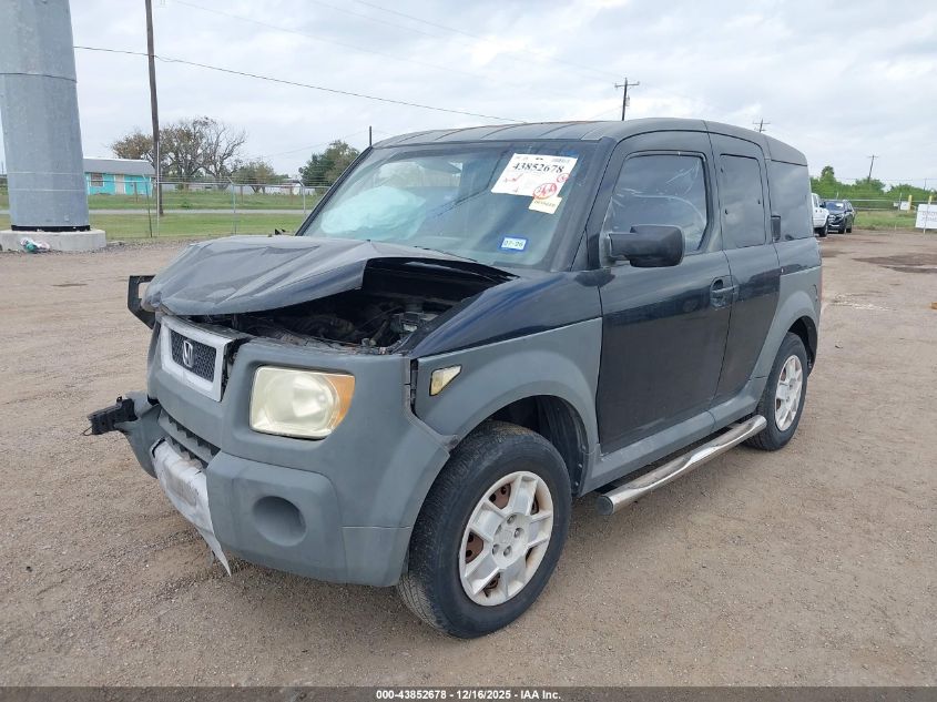 2005 Honda Element Lx VIN: 5J6YH18345L010868 Lot: 43852678