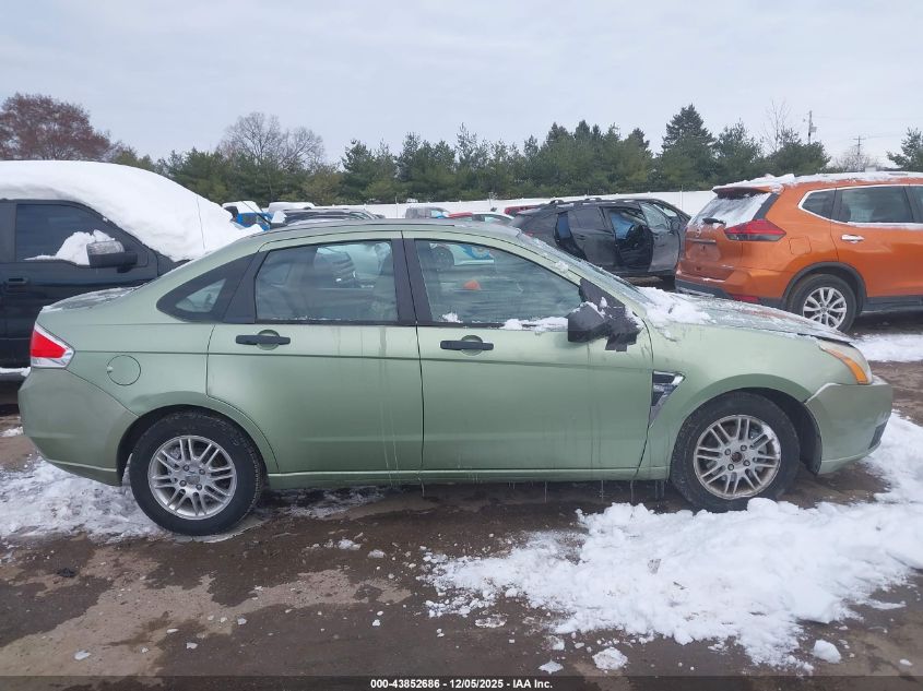 2008 Ford Focus Se/Ses VIN: 1FAHP35N68W136877 Lot: 43852686