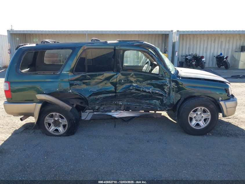 2000 Toyota 4Runner Limited V6 VIN: JT3GN87R5Y0177145 Lot: 43852710