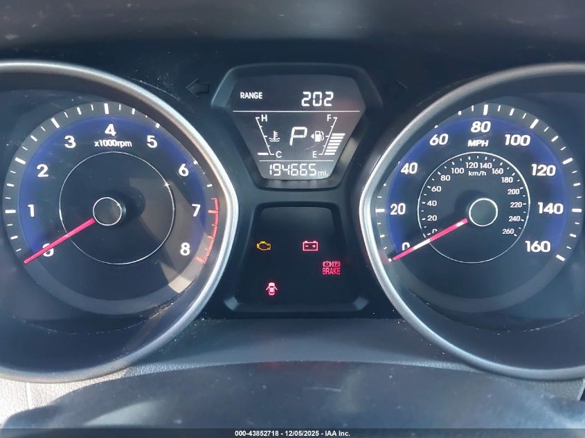 2015 Hyundai Elantra Se VIN: 5NPDH4AE7FH646787 Lot: 43852718