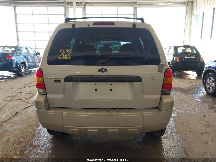 2007 Ford Escape Xlt/Xlt Sport VIN: 1FMYU03137KA51062 Lot: 43852723