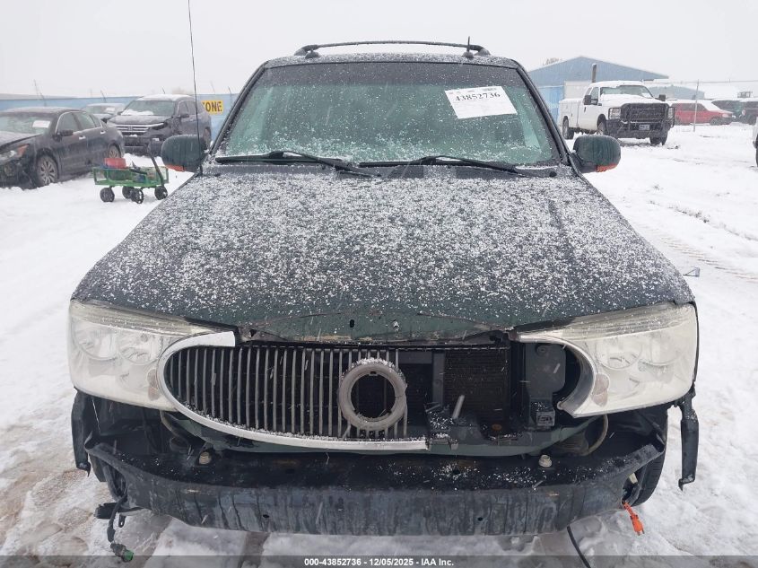 2004 Buick Rainier Cxl Plus VIN: 5GAET13P842193005 Lot: 43852736