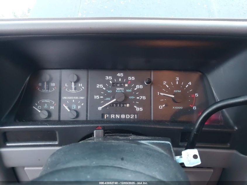 1993 Ford Explorer VIN: 1FMDU34X1PUE02381 Lot: 43852748