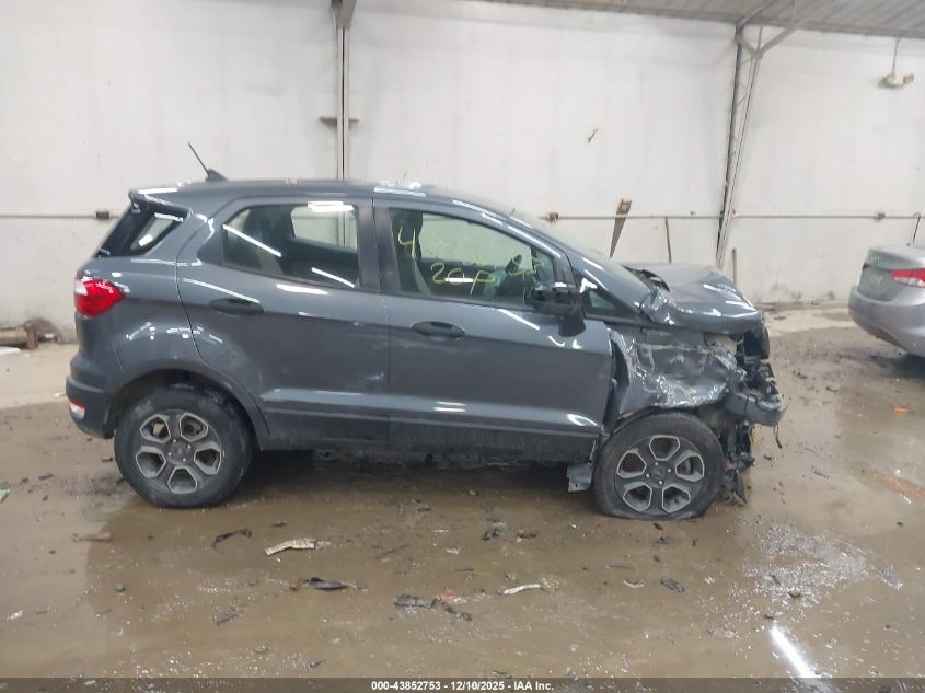 2020 Ford Ecosport S VIN: MAJ6S3FLXLC394607 Lot: 43852753