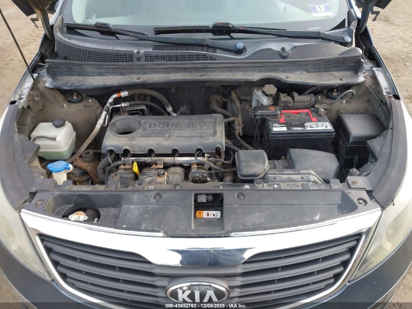 2013 Kia Sportage Ex VIN: KNDPCCA29D7431022 Lot: 43852763