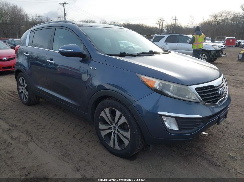 2013 Kia Sportage Ex VIN: KNDPCCA29D7431022 Lot: 43852763