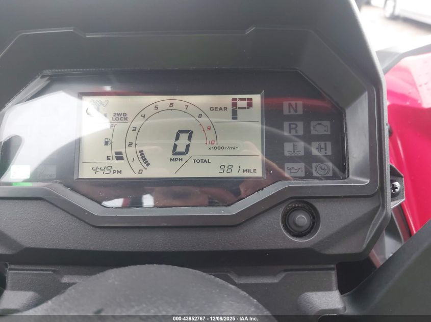 2024 Honda Sxs1000 S4R VIN: 1HFVE062XR4400742 Lot: 43852767