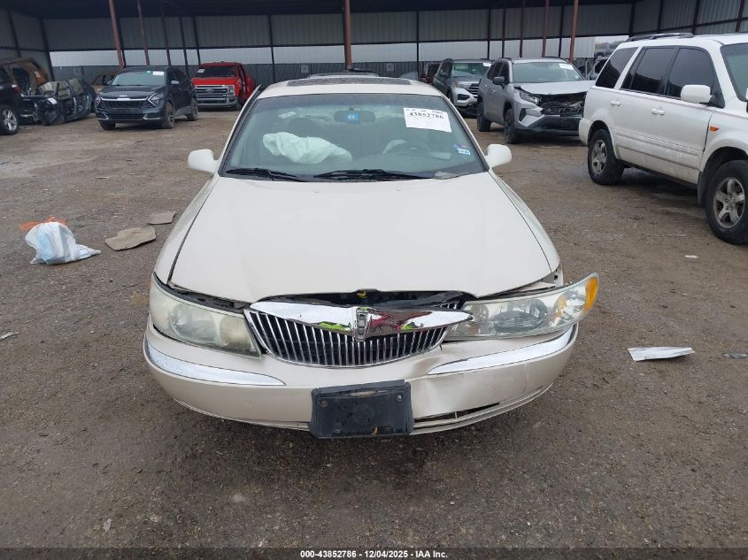 2002 Lincoln Continental VIN: 1LNHM97V92Y697620 Lot: 43852786