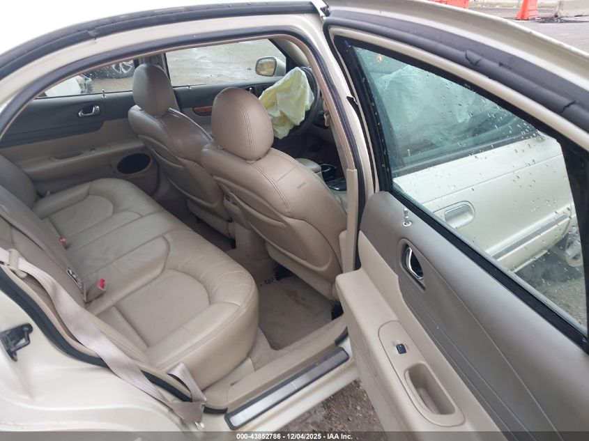 2002 Lincoln Continental VIN: 1LNHM97V92Y697620 Lot: 43852786