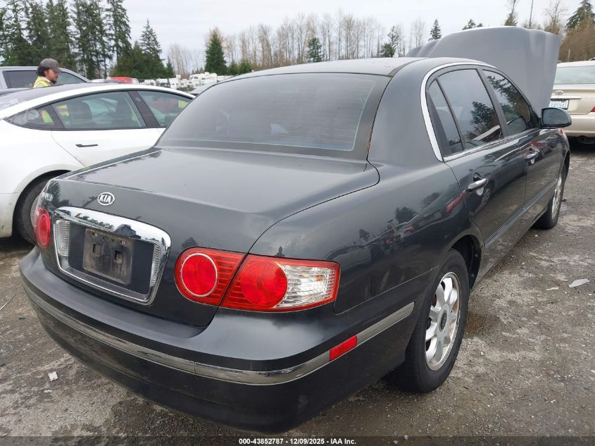 2005 Kia Amanti VIN: KNALD124155054499 Lot: 43852787